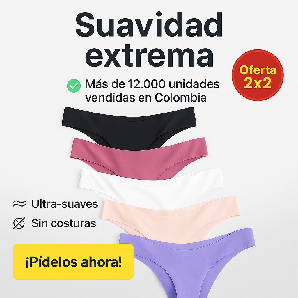 🙋🏻♀️PANTYS SENSUALES ULTRA SUAVES Y SIN FLACIDEZ😍PAGA 2 + 2 GRATIS COLORES SURTIDOS