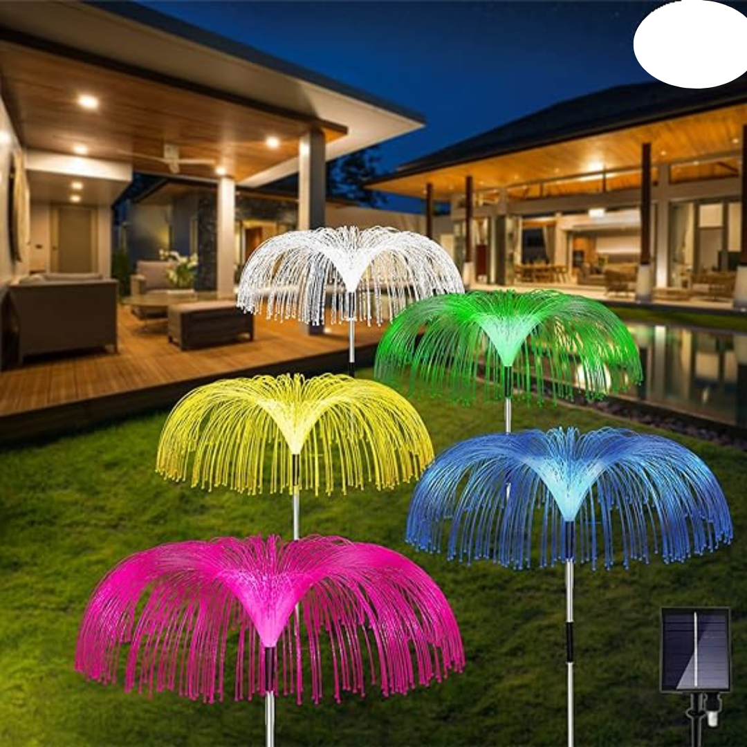 Ilumina tu Jardín con las luces solares de medusas 🌌