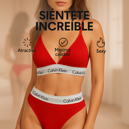 🙋🏻‍♀️SET LENCERÍA CALVIN KLEIN😍